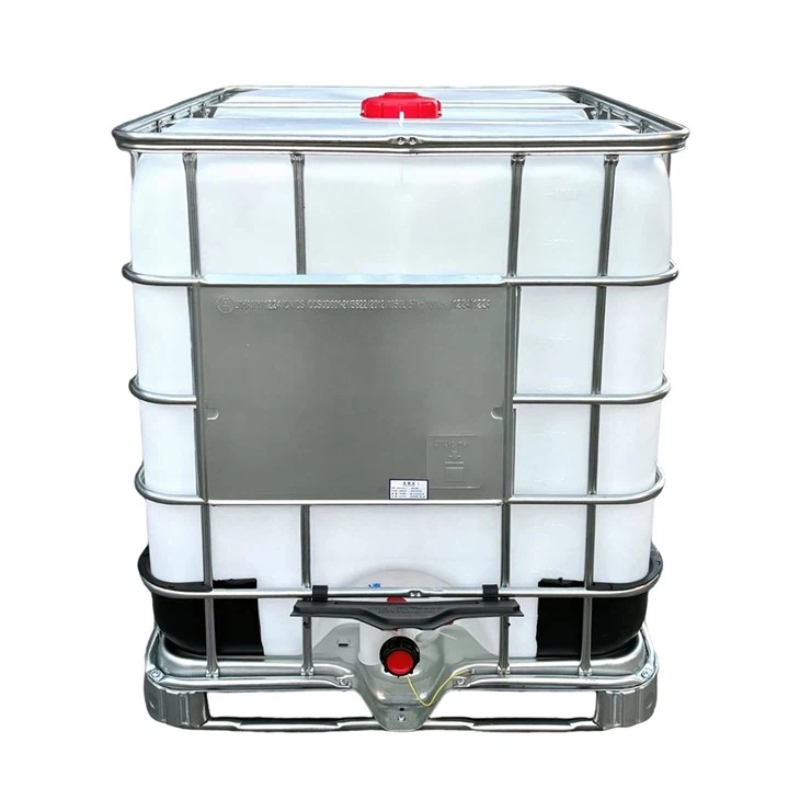 White And Black 1000L IBC Tank For Chemicals